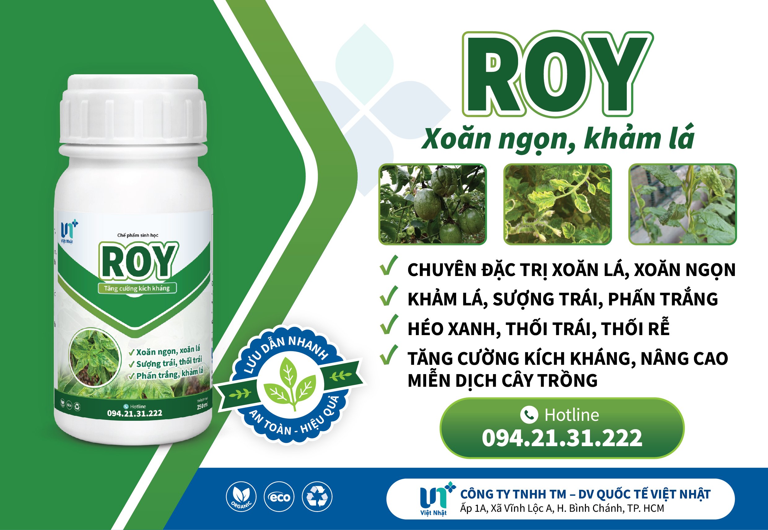 Chế phẩm sinh học ROY
