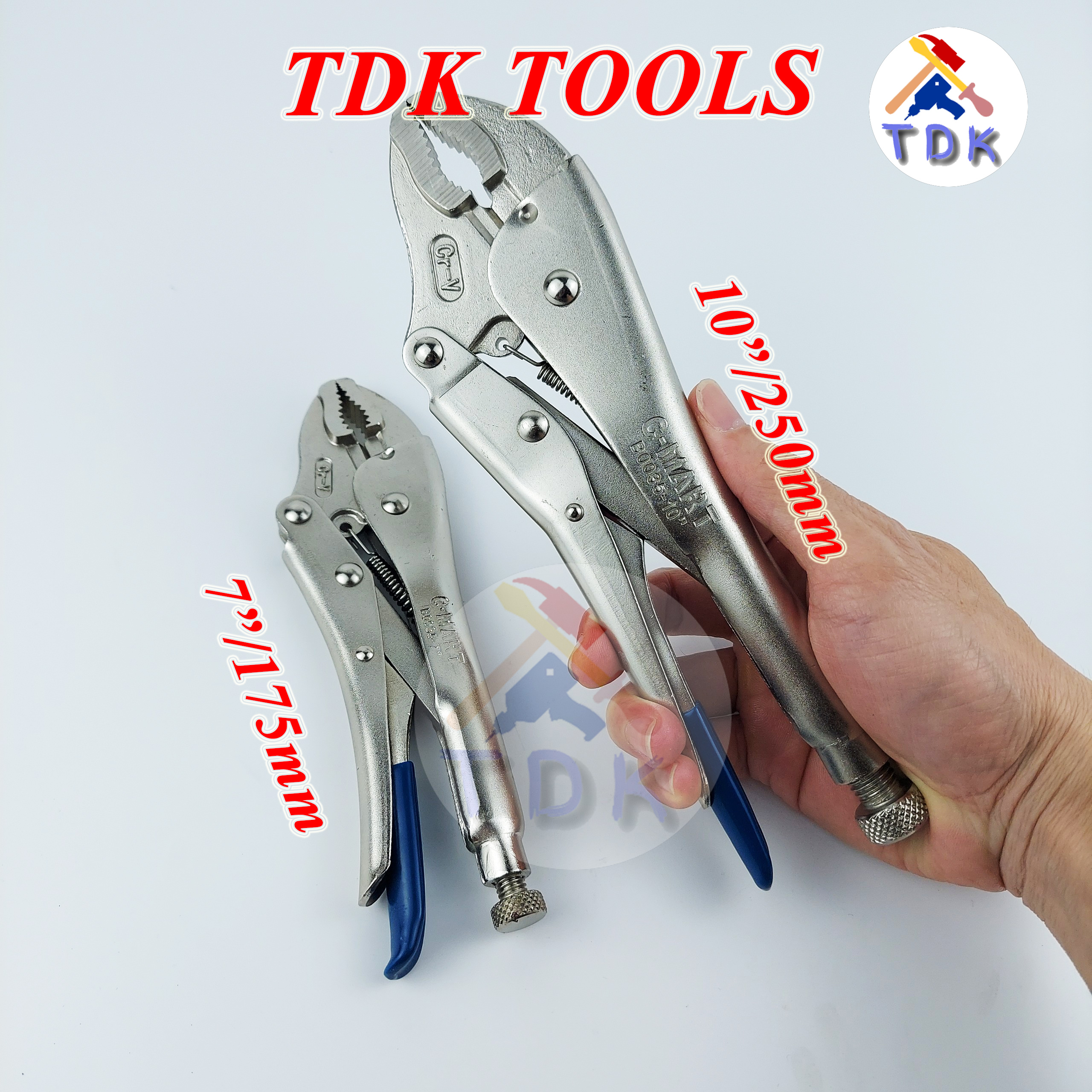 Kìm bấm chết c-mart b0035-07 b0035-10, kềm chết miệng cong thép cr-v