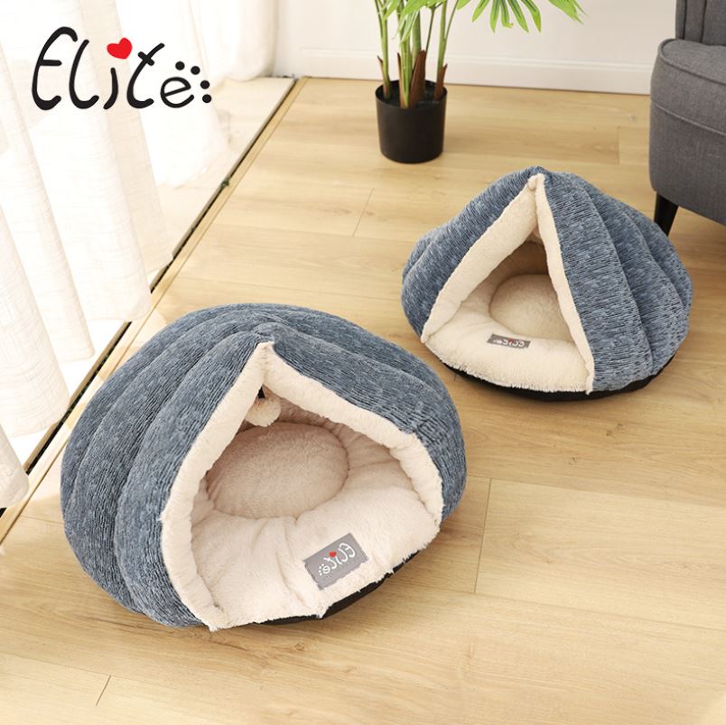 Ổ Đệm Tam Giác Elite Siêu Ấm Áp Cho Mèo Cưng