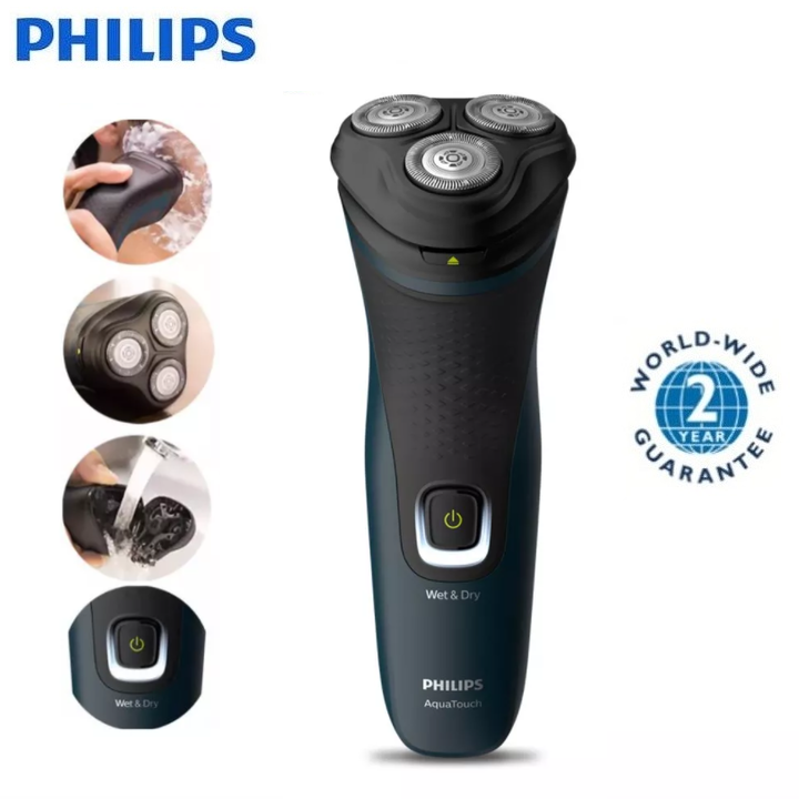 Máy cạo râu khô và ướt philips aquatouch s1121/41 - bảo hành 2 năm chính hãng