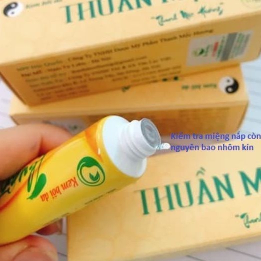 KEM BÔI DA THUẦN MỘC THANH MỘC HƯƠNG TRỊ NẤM NGỨA NGOÀI DA