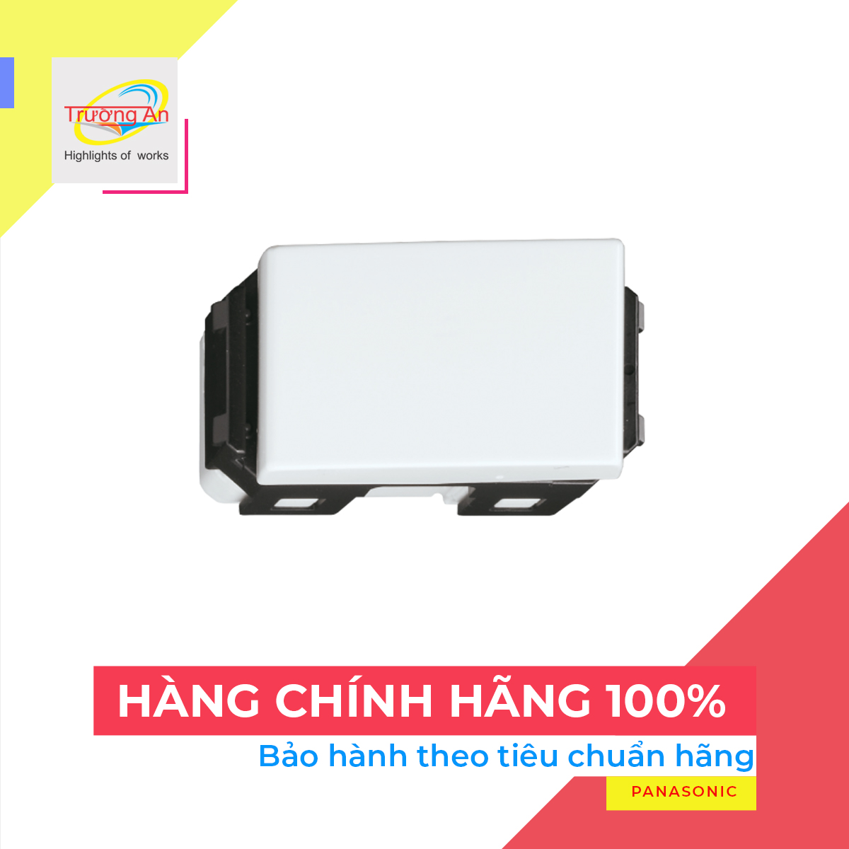Công tắc đảo chiều 4 tiếp điểm panasonic wide weg5004ksw