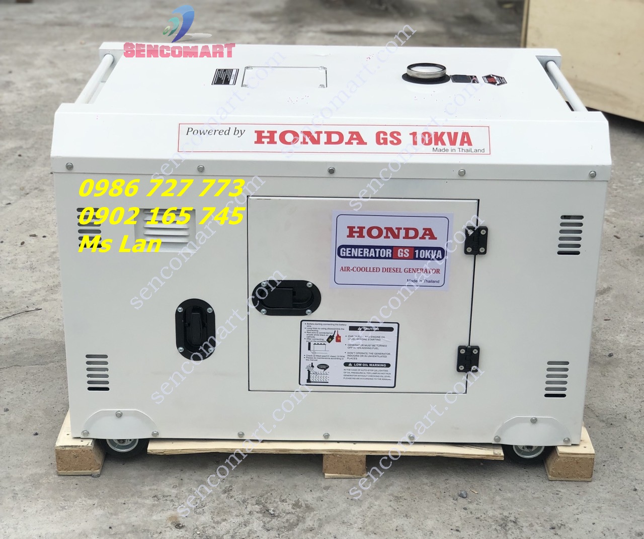 CÔNG TY BÁN MÁY PHÁT ĐIỆN HONDA CHẠY DẦU 10KVA NHẬP KHẨU THÁI LAN