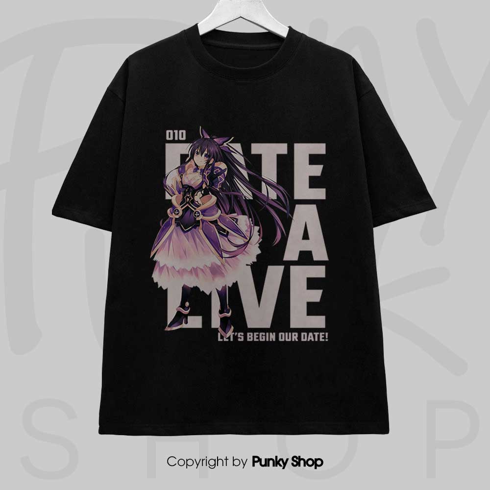 Áo thun Date A Live Tohka ngắn tay