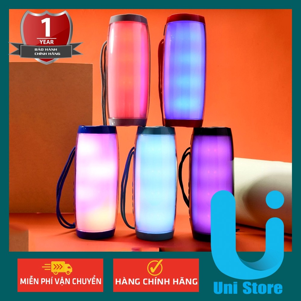Loa Bluetooth Đèn Led Theo Nhạc CL157 BASS Siêu ẤM Pin Trâu - BẢO HÀNH ĐỔI MỚI