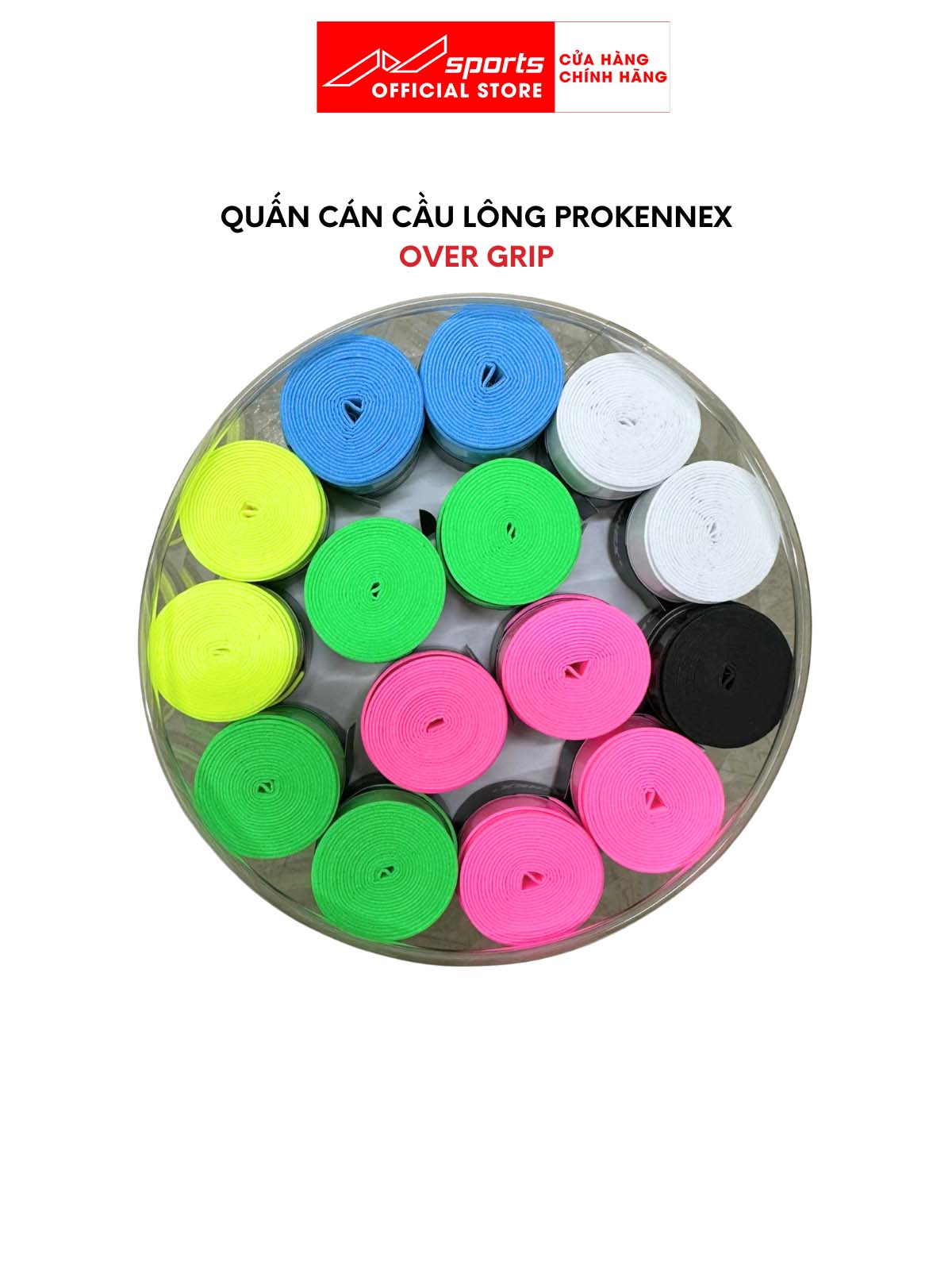Quấn cán vợt cầu lông RẺ NHẤT THỊ TRƯỜNG ProKennex chính hãng, cuốn cán vợt cầu lông tennis nhập khẩu Đài Loan