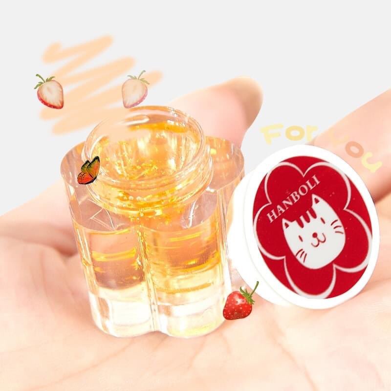 Son dưỡng môi Hương dâu Mix tinh chất vàng ủ hồng môi, dưỡng môi, sạch thâm
