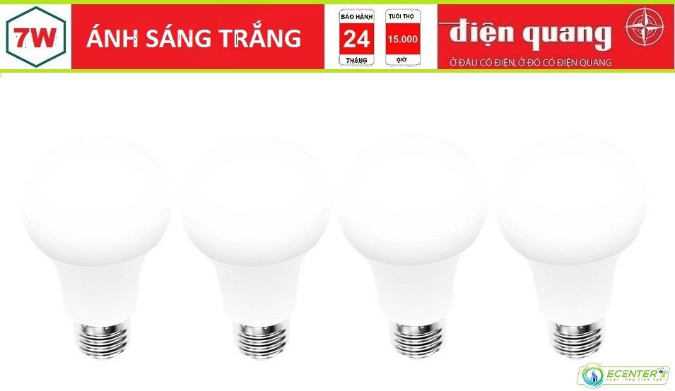 Bóng led bulb 7w điện quang ledbu11a60 07765/40/27 v02 e27