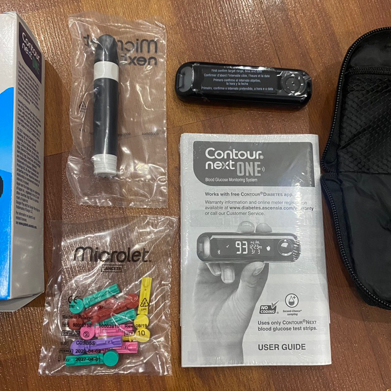 Máy đo đường huyết kết nối bluetooth Bayer CONTOUR NEXT ONE Glucose Meter Kit