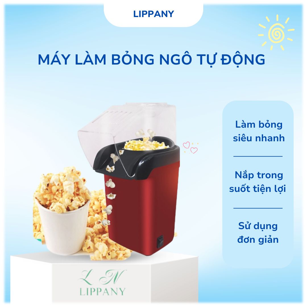 Blasting machine popcorn at home-making machine popcorn butter mini