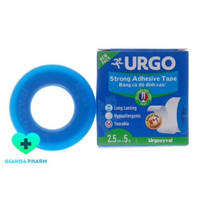 Băng keo lụa Urgosyval 2.5cm x 5m