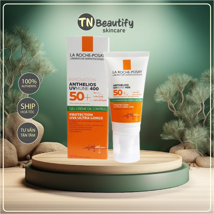 [NEW UPDATE] Kem Chống Nắng La Roche Posay Anti-shine Anthelios Dry Touch / Anthelios Fluide Invisib