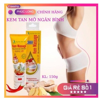[Hàng chính hãng] Kem tan mỡ Ngân Bình giảm mỡ toàn thân cực hiệu quả