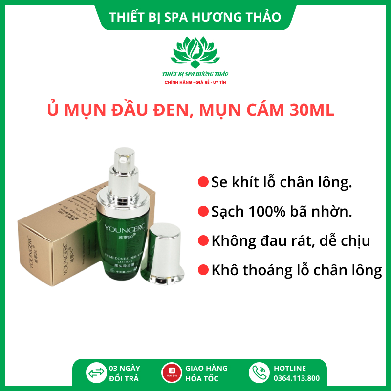 Ủ mụn đầu đen, mụn cám younger