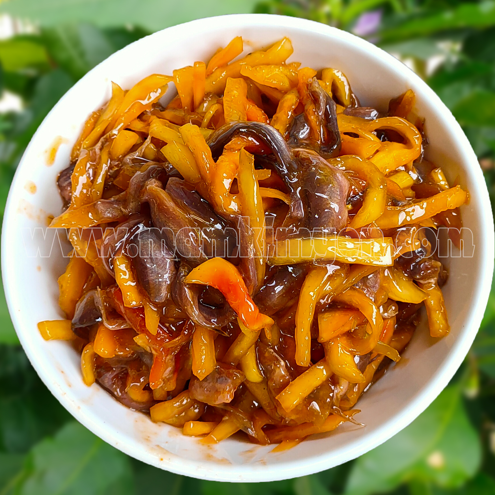 500gr Mắm Cá Chốt Không Xương Trộn Đu Đủ Loại Đặc Biệt Hiệu Kim Yến