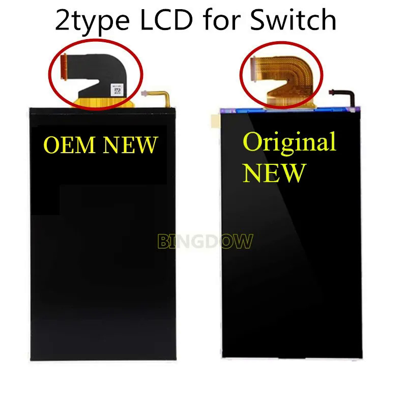 Miễn phí vận chuyển màn hình LCD thay thế cho Nintendo Switch Lite LCD màn