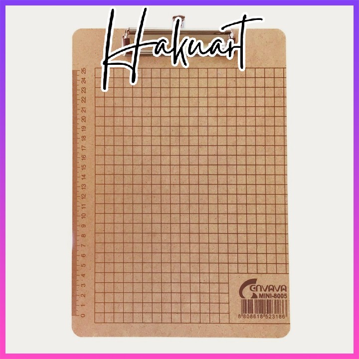 Bảng gỗ kẹp giấy vẽ cenvava size a3 a4 - họa cụ hakuart