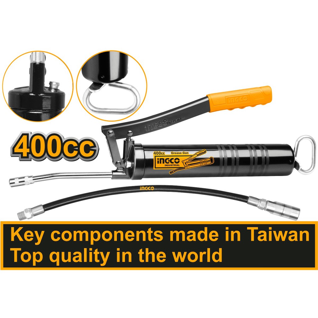 Dụng cụ bơm mỡ ingco 400cc grg015001 chính hãng - siêu thị đồ nghề