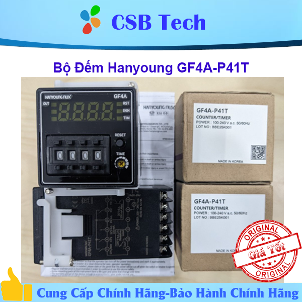 Bộ đếm / bộ định thời - hanyoung gf4a-p41t
