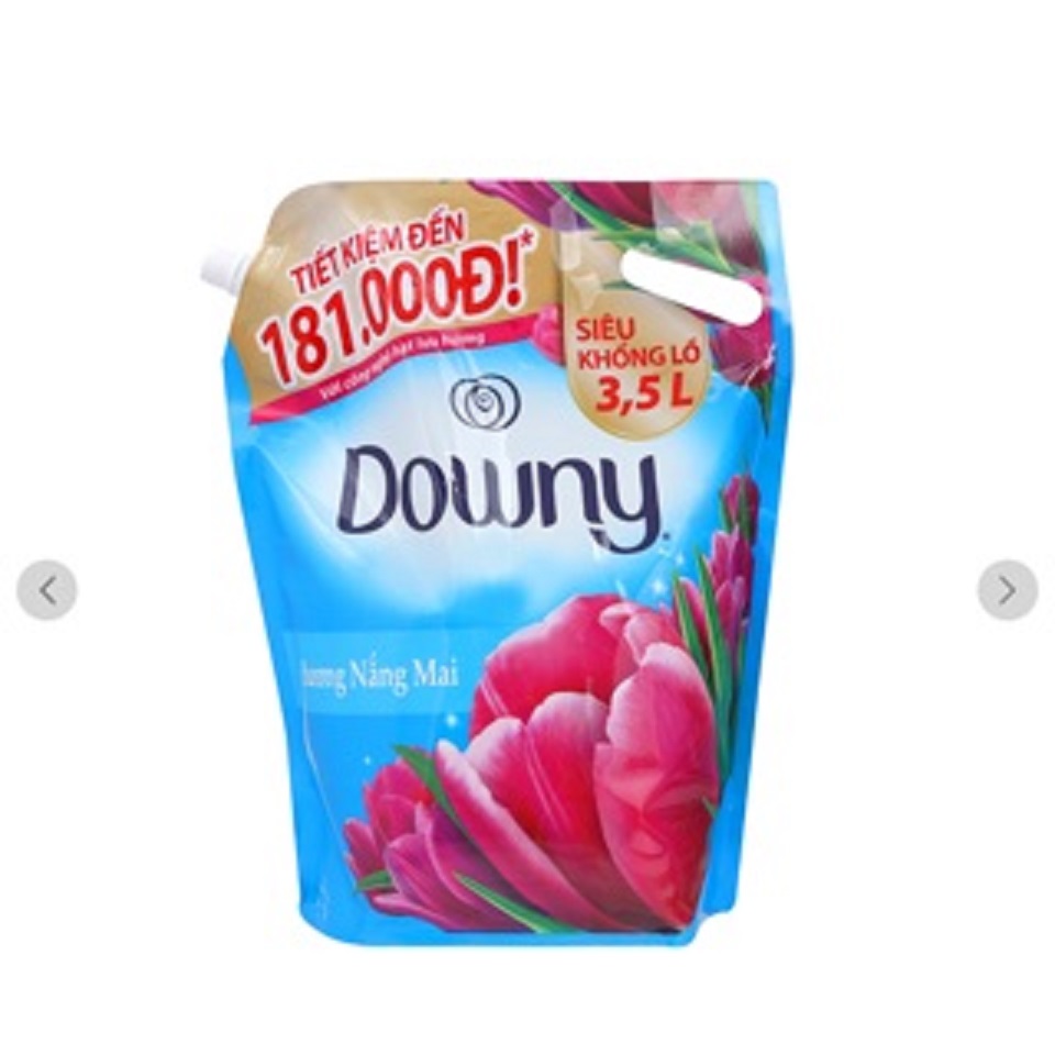 Nước xả vải Downy hương nắng mai túi 3.5 lít