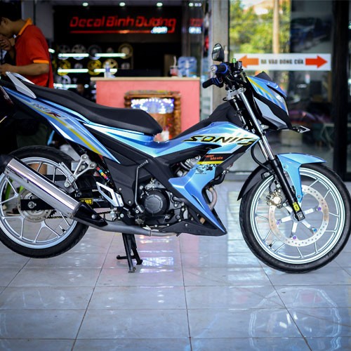 Modifikasi Honda Sonic 150R full Proti biker vietnam  YouTube