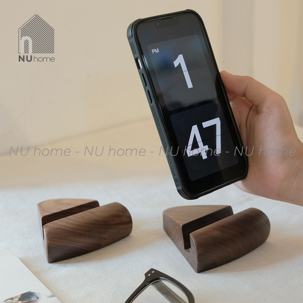 Giá đỡ điện thoại, máy tính bảng - Tagi, đế kê điện thoại bằng gỗ tự nhiên cao cấp
