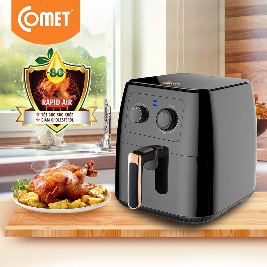 Nồi chiên không dầu comet cm6856