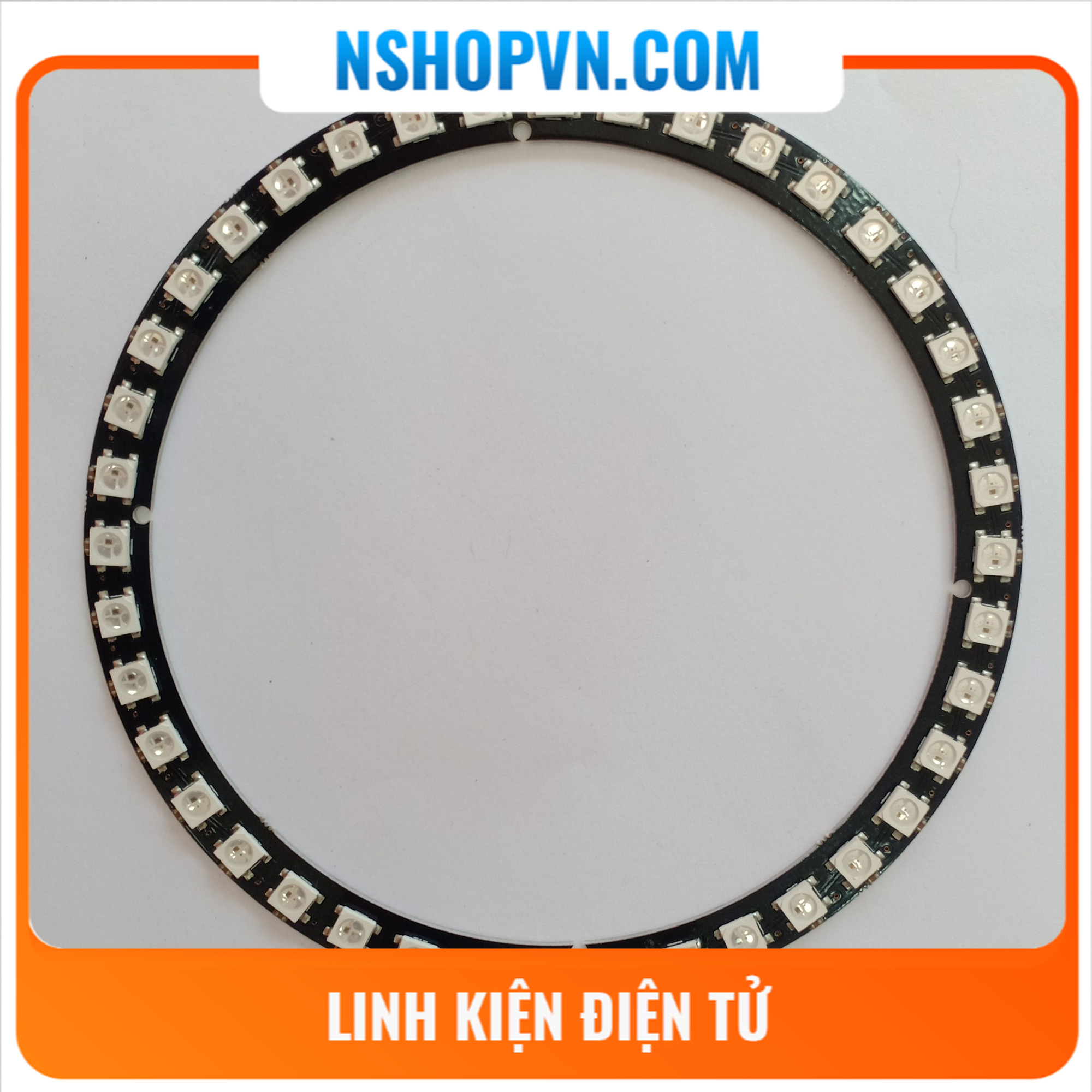 Mạch hiển thị neopixel ring 40 rgb led ws2812