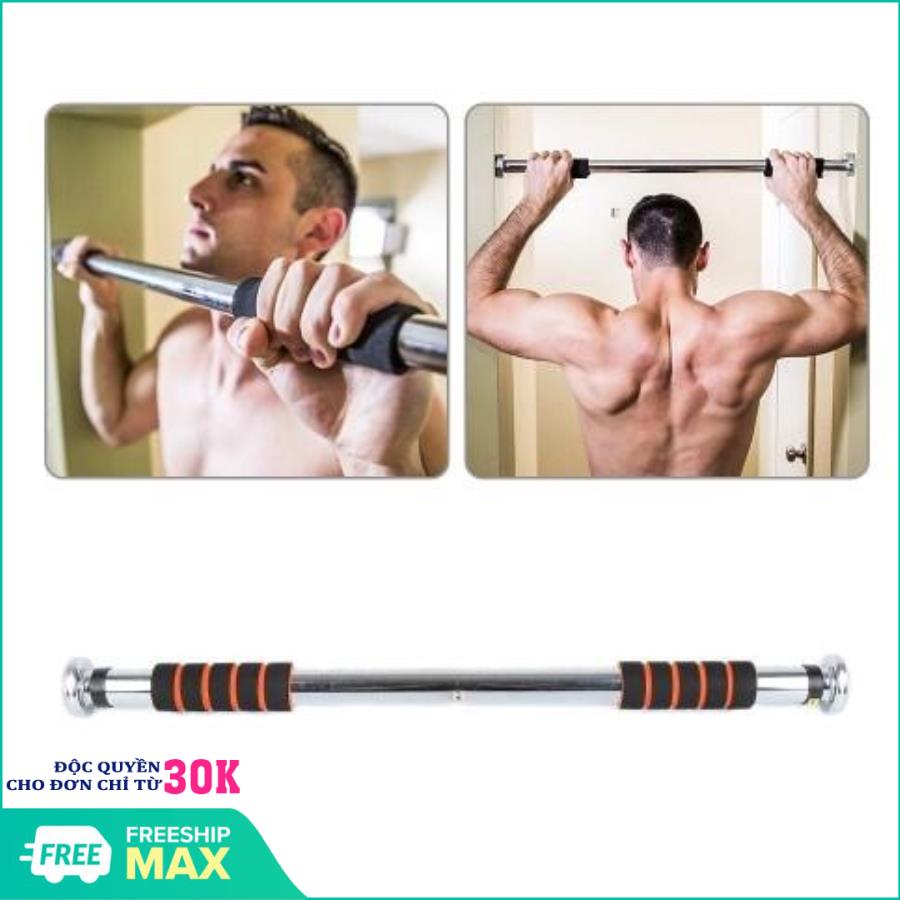 -[LOẠI DÀY, XỊN 2019 ĐẦY ĐỦ PHỤ KIỆN] Xà Đơn Treo Tường 60 -100 Cm /  80-130 Thế Hệ Mới 2019 -  Xà đơn thông minh - Xà đơn treo tường gắn cửa 2019 chịu lực 180kg