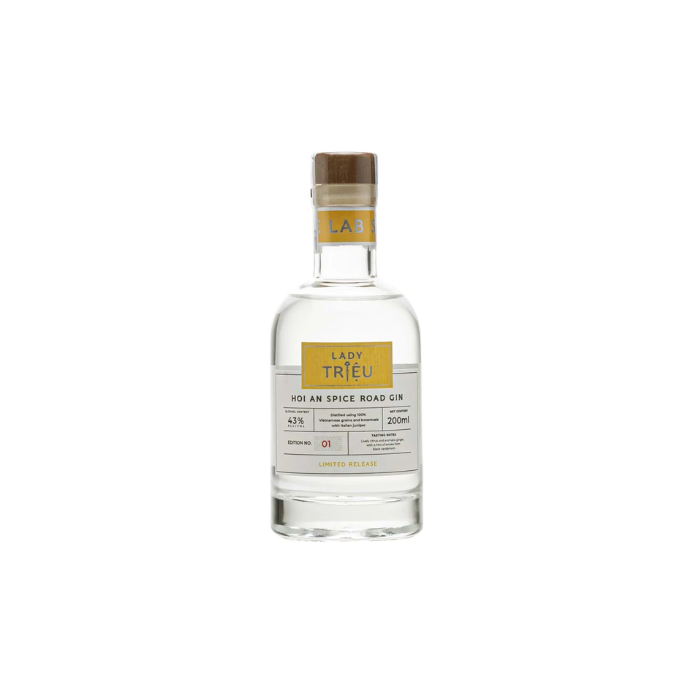LADY TRIỆU HOI AN SPICE ROAD GIN 43% 200ML VIETNAM GIN