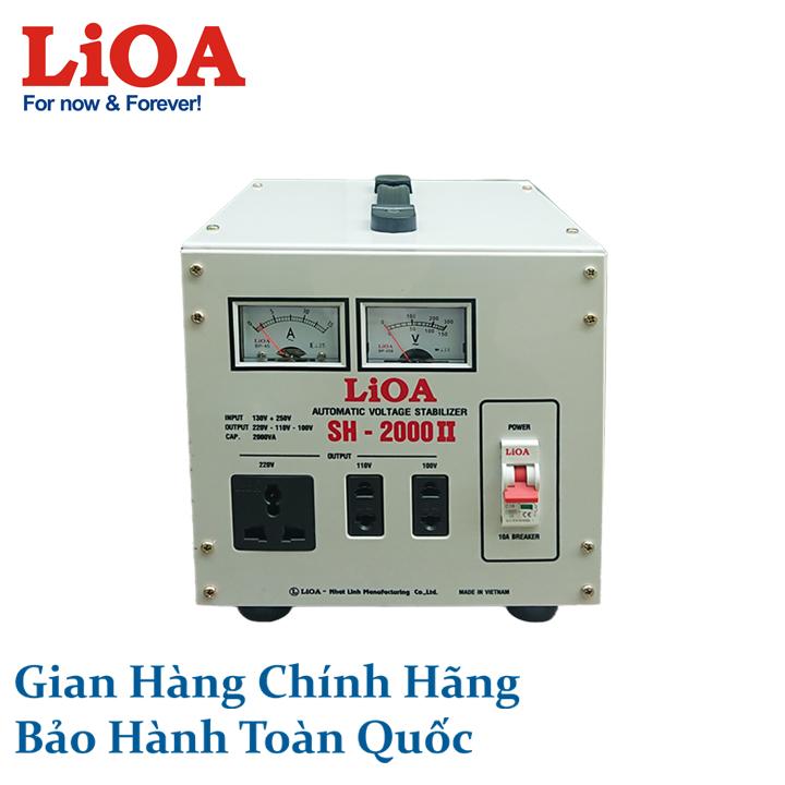 Ổn áp 1 pha lioa sh-2000ii