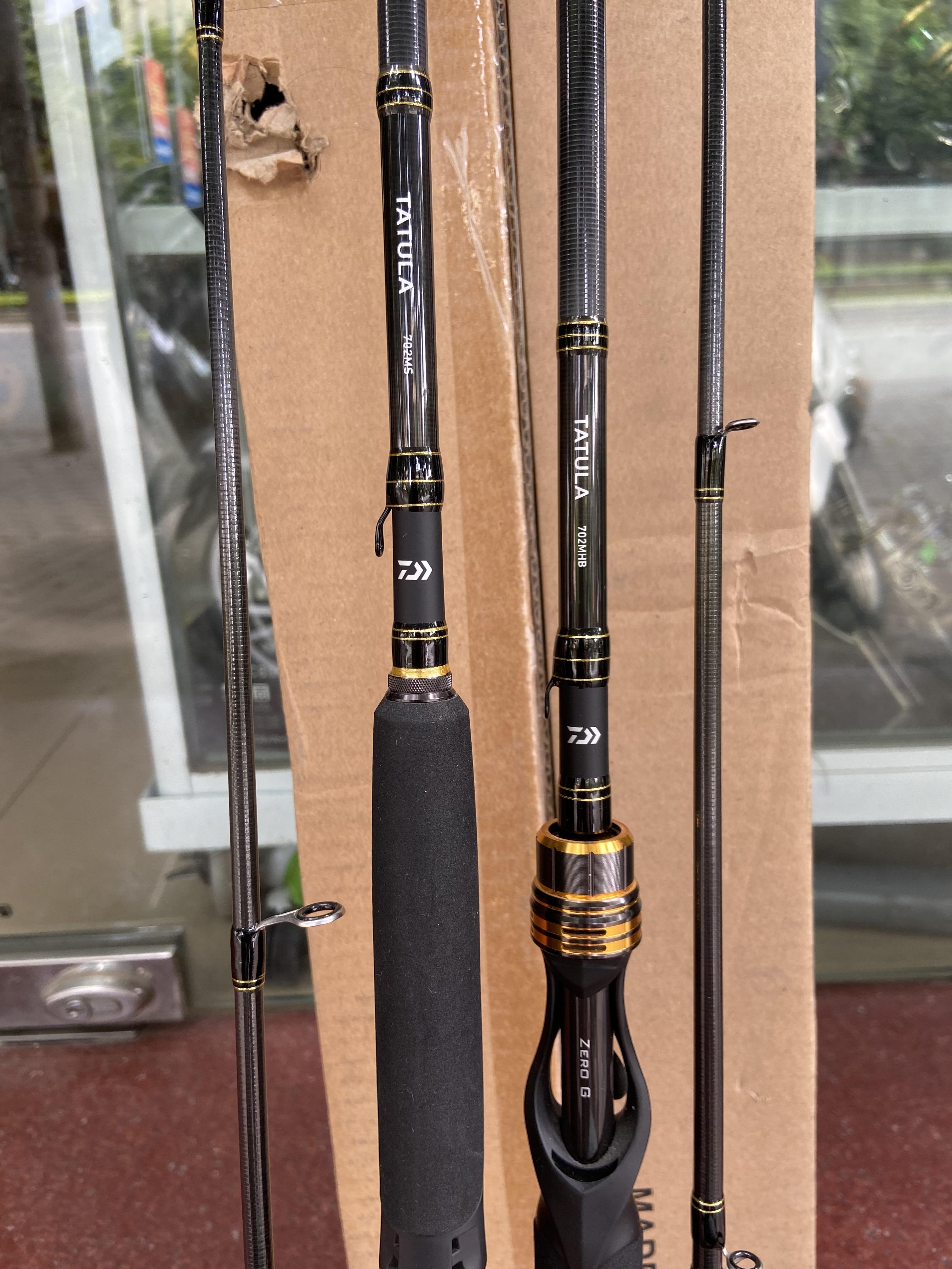 Cần câu lure máy đứng Daiwa Tatula khoen Fuji xoắn X45 cao cấp