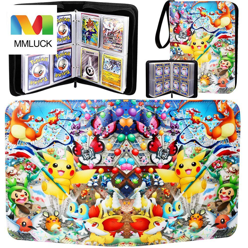  Mmmluck 400 Mô Hình Đồ Chơi Trẻ Em Quà Tặng Giáng Sinh Sổ Đựng Thẻ Charizard Pokemon Hộp Đựng Bộ Sưu Tập Pikachu Album Thẻ Pokémon 4 Ngăn Hộp Đựng Thẻ Trò Chơi Bộ Sưu Tập Pikachu Charizard Hộp Đựng Thẻ Bộ Sưu Tập 