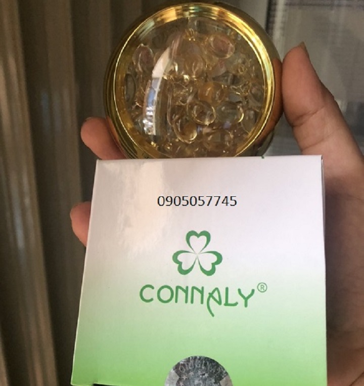 Tách lẻ viên E dưỡng da connaly dưỡng trắng, collagen, trang điểm Connaly