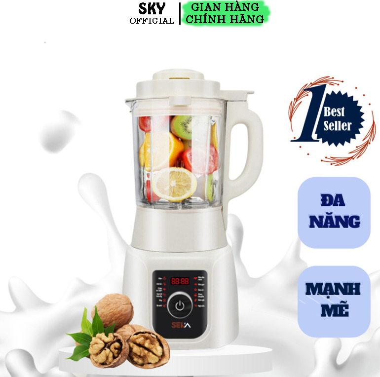 Máy làm sữa hạt seka - máy xay nấu sữa hạt đa năng seka e300 dung tích 1,75l - máy xay sinh tố seka - máy làm sữa hạt đa chức năng