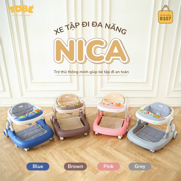 Xe Tập Đi Cao Cấp Cho Bé 3 in 1