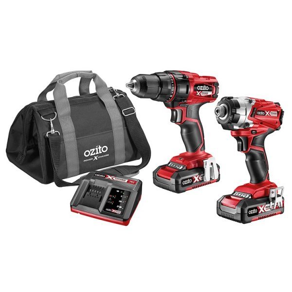 [HCM]COMBO MÁY KHOAN BẮT VÍT PIN 18V HIỆU OZITO PXDDK-301 HÀNG MỚI 100% NHẬP KHẨU AUSTRALIA