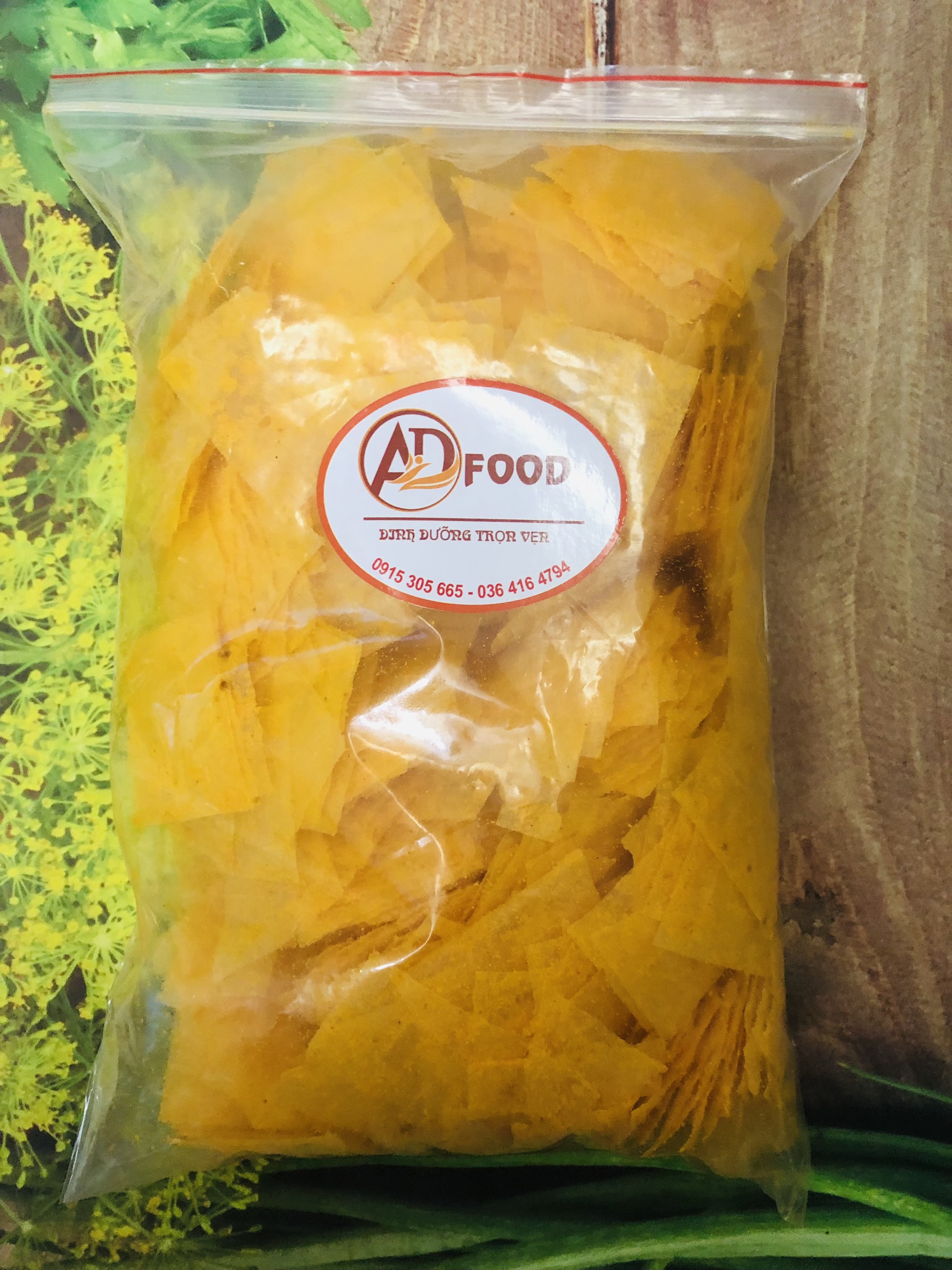 500g bánh tráng trộn phô mai miếng