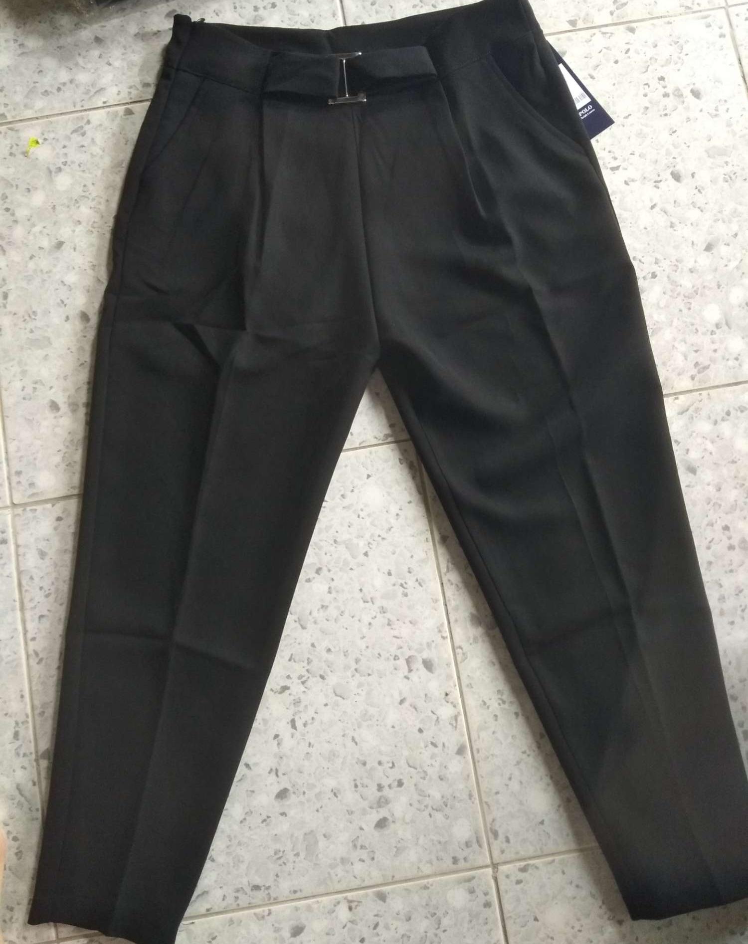 Quần tây baggy khoen giữa