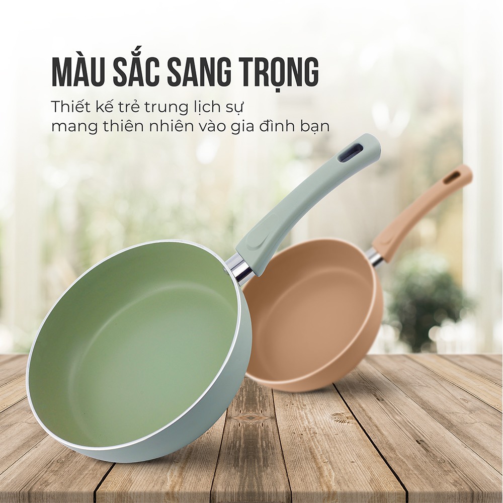 Chảo nhôm Elmich chống dính Harmonia EL-3779/3780/3781
