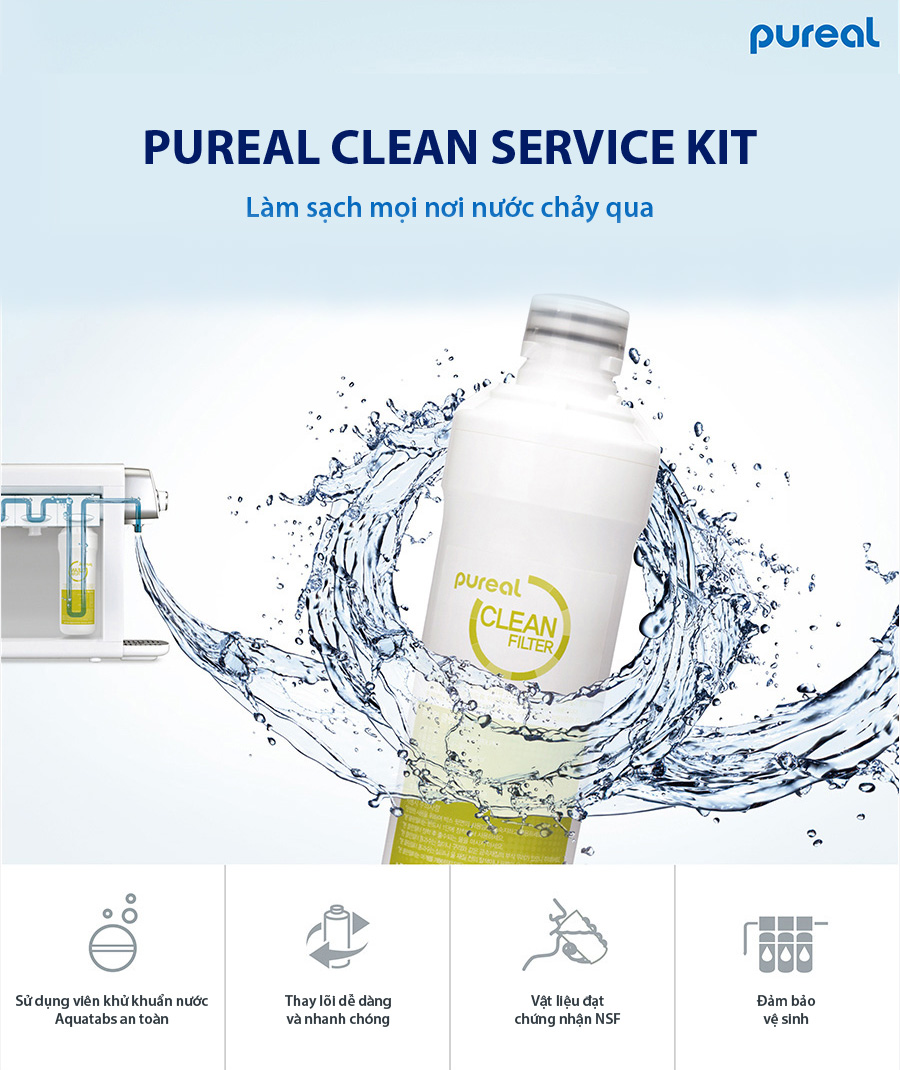 [HCM]Bộ lõi vệ sinh máy lọc nước Pureal