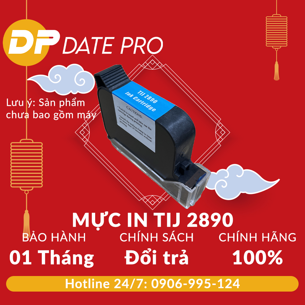 Mực máy in date cầm tay