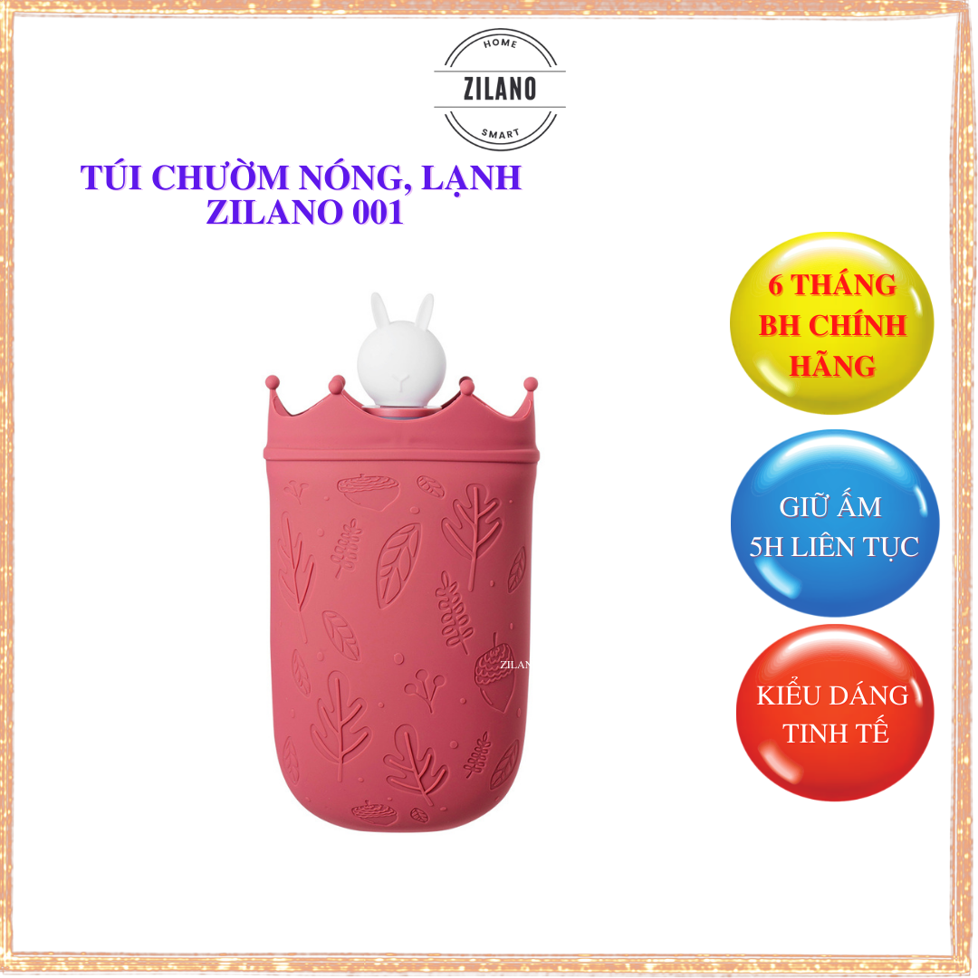 Túi chườm nóng lạnh đa năng giảm đau bụng kinh ZILANO 001 - Bảo hành 6 tháng