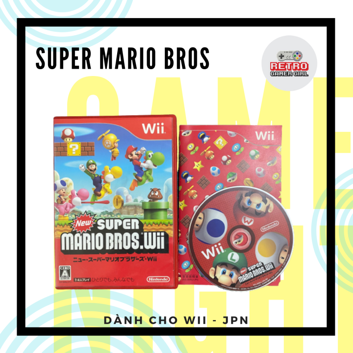 Đĩa game Wii Super Mario Bros - WII game