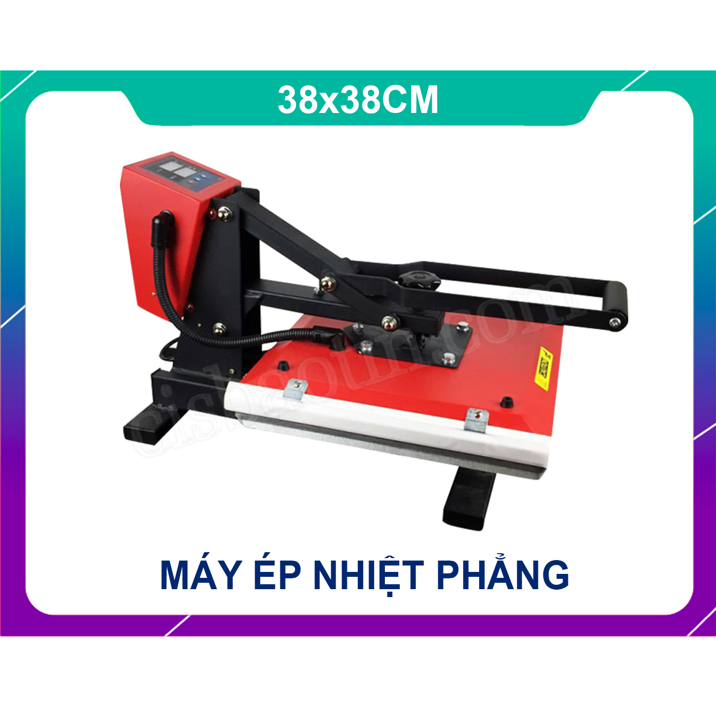 Máy ép nhiệt phẳng 38x38cm