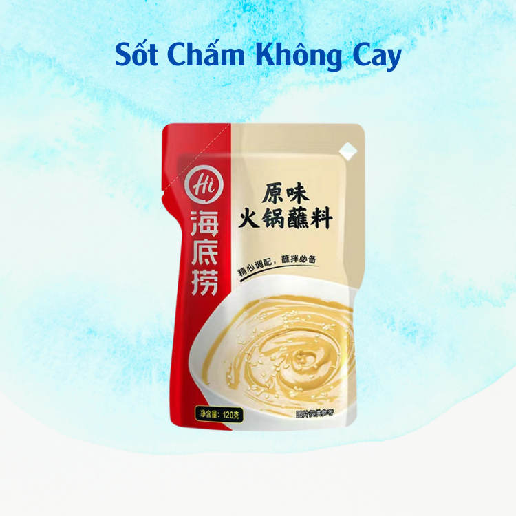 Sốt Chấm Lẩu Haidilao Không Cay Siêu Ngon