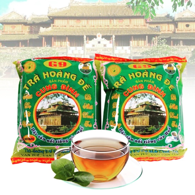 Trà Hoàng Đế Huế G9 500g giúp ngủ ngon, giảm căng thẳng