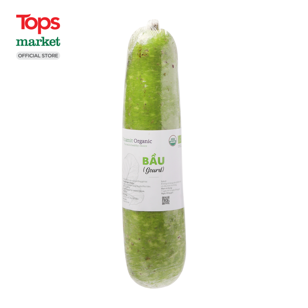 Bầu Hữu Cơ 1 Kg - Siêu Thị Tops Market
