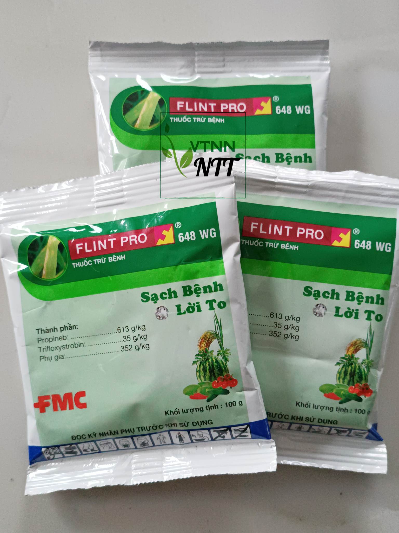 Thuốc trừ bệnh FLINT PRO 648WG_Sạch bệnh lời to_gói 100g