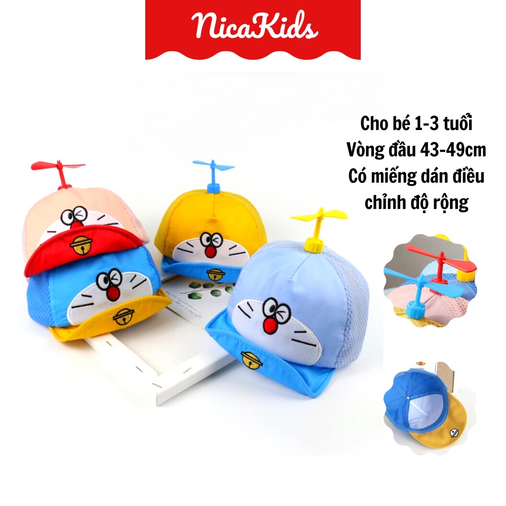 Mũ lưỡi trai DOREMON có chong chóng cho bé